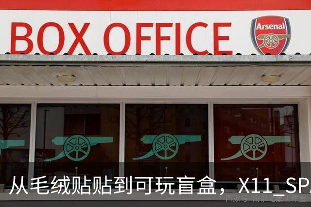 从毛绒贴贴到可玩盲盒，X11 SPACE在做一种很新的毛绒